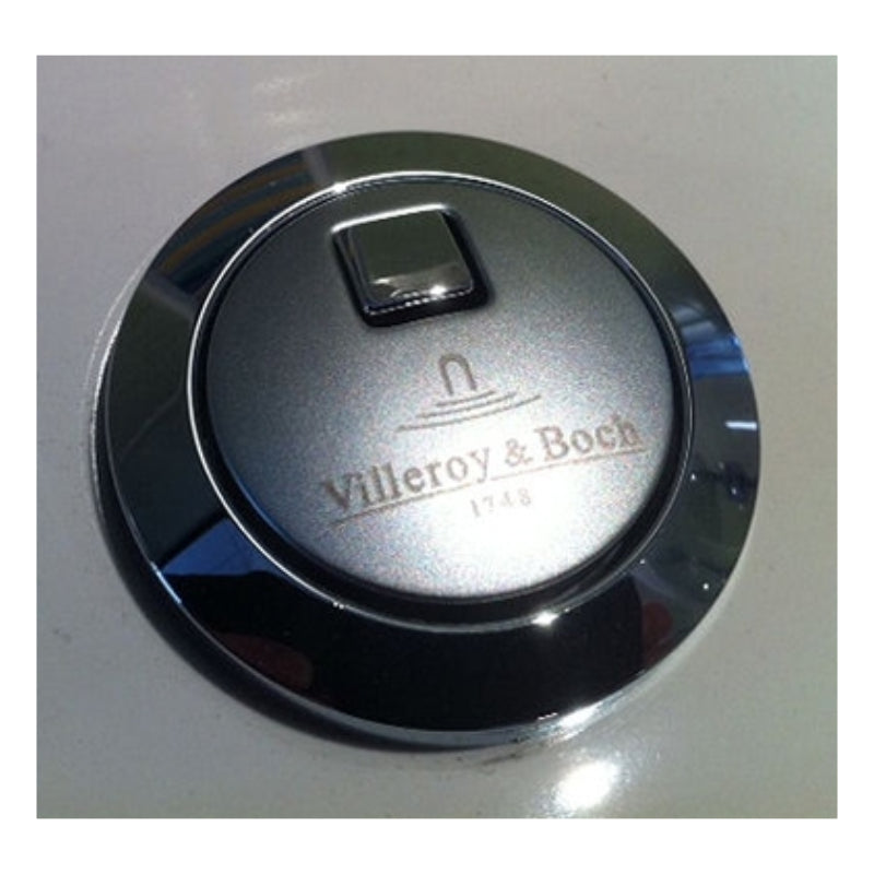 Villeroy & Boch Dual Flush Toilet Button Chrome