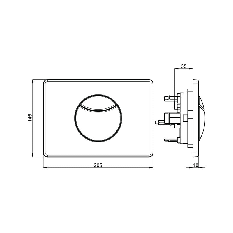 Villeroy & Boch O.Novo 2.0 S-Trap DirectFlush Wall Faced Toilet incl/Slim Seat & VB Cistern Package